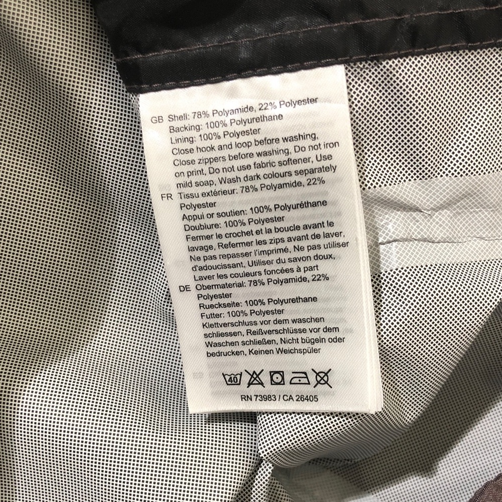 Helly Hansen Greyish purple Hooded Shell rain Jacket with HH Logo XL/TG NWOT - Picture 11 of 16